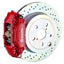 Kies-Motorsports Brembo Brembo 66-89 911S/SC/Carrera Rear GT BBK 4 Piston Cast 2pc 309x28 1pc Rotor Drilled-Red