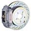 Kies-Motorsports Brembo Brembo 66-89 911S/SC/Carrera Rear GT BBK 4 Piston Cast 2pc 309x28 1pc Rotor Drilled-Silver