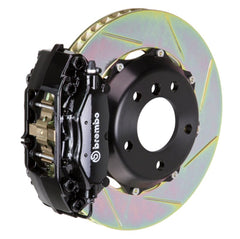 Kies-Motorsports Brembo Brembo 89-94 Carrera/90-94 Carrera Rear GT BBK 4 Pist Cast 2pc 328x28 2pc Rotor Slotted Type1-Black