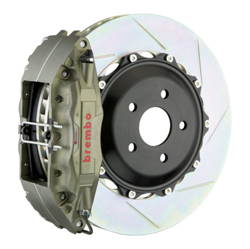 Kies-Motorsports Brembo Brembo 90-94 Carrera 2 PISTA Fr Race BBK 4 Pist Cast 2pc 332x32x54a 2pc Rotor T1-Clear HA Main image