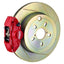 Kies-Motorsports Brembo Brembo 92-98 318i/325i/328i Rear GT BBK 2 Piston Cast 2pc 294x19 1pc Rotor Slotted Type1-Red