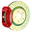 Kies-Motorsports Brembo Brembo 92-98 318i/325i (Excl. xDrive) Front GT BBK 4 Piston Cast 2pc 320x28 1pc Rotor Drilled-Red