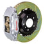 Kies-Motorsports Brembo Brembo 95-98 993 C2/993 C4 Front GT BBK 4 Piston Cast 2pc 332x32 2pc Rotor Slotted Type-1-Silver