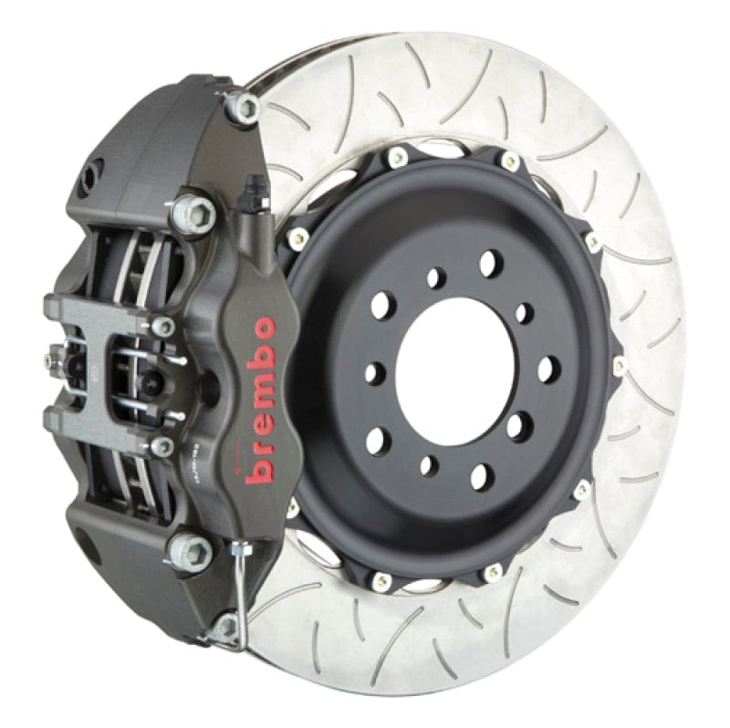Kies-Motorsports Brembo Brembo 97-04 986 Boxster S PISTA Fr Race BBK 4Pis Cast 2pc 355x35x53a 2pc Rotor T3-Clear HA