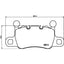 Kies-Motorsports Brembo OE Brembo 20-21 Porsche 911/Panamera/Cayman/718 Cayman/718 Spyder Rear Low-Met Brake Pad