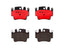 Kies-Motorsports Brembo OE Brembo 99-05 Porsche 911/00-04 Boxster/06-07 Cayman Front Premium NAO Ceramic OE Equivalent Pad