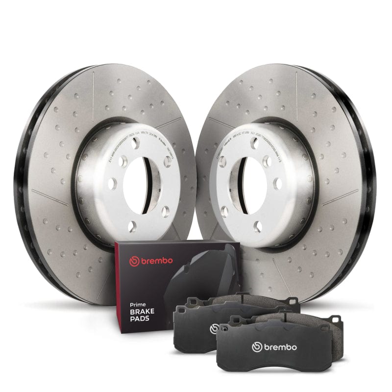 Kies-Motorsports Brembo OE Brembo OE 08-13 BMW 135i Front Disc Brake Kit