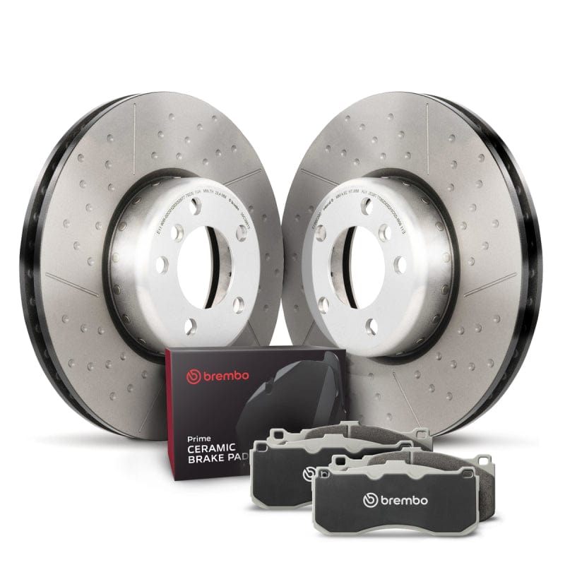 Kies-Motorsports Brembo OE Brembo OE 12-15 BMW 328i/13-15 328i xDrive Front Disc Brake Kit