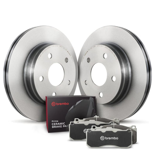 Kies-Motorsports Brembo OE Brembo OE 13-18 BMW 320i xDrive/14-18 328d xDrive/2016 328i/14-16 328i GT xDrive Rear Disc Brake Kit