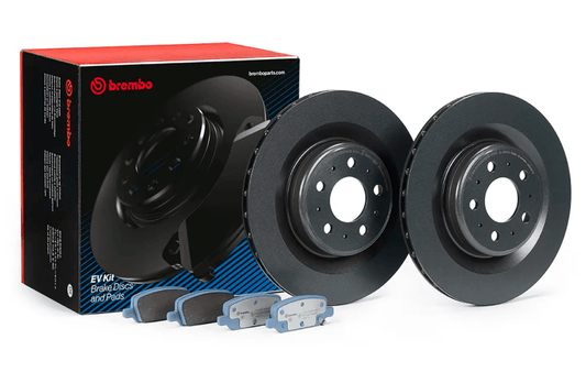 Kies-Motorsports Brembo OE Brembo OE 17-21 Tesla Model 3/20-21 Model Y EV Brake Kit - Rear