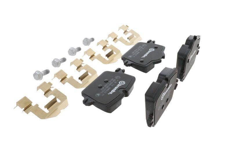 Kies-Motorsports Brembo OE Brembo OE 2022 BMW i4/19-22 Z4/20-22 Toyota GR Supra PRIME Low-Met Brake Pad - Rear