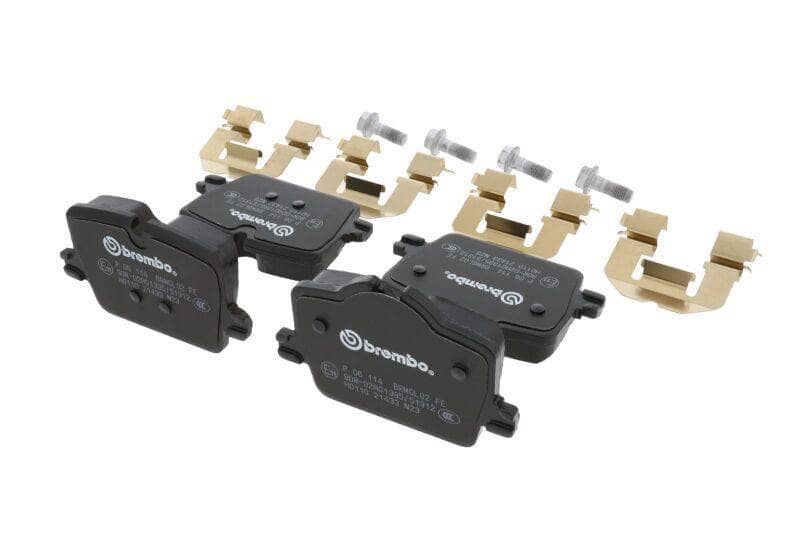 Kies-Motorsports Brembo OE Brembo OE 2022 BMW i4/19-22 Z4/20-22 Toyota GR Supra PRIME Low-Met Brake Pad - Rear