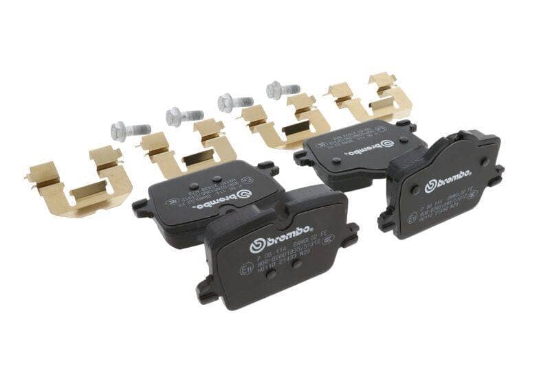 Kies-Motorsports Brembo OE Brembo OE 2022 BMW i4/19-22 Z4/20-22 Toyota GR Supra PRIME Low-Met Brake Pad - Rear