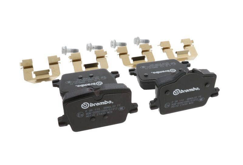 Kies-Motorsports Brembo OE Brembo OE 2022 BMW i4/19-22 Z4/20-22 Toyota GR Supra PRIME Low-Met Brake Pad - Rear