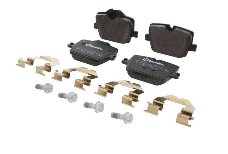 Kies-Motorsports Brembo OE Brembo OE 2022 BMW i4/19-22 Z4/20-22 Toyota GR Supra PRIME Low-Met Brake Pad - Rear
