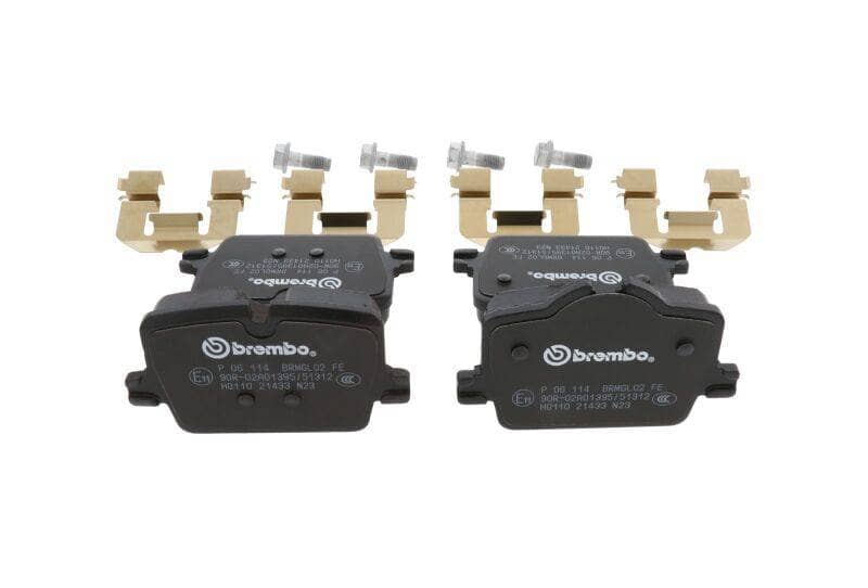 Kies-Motorsports Brembo OE Brembo OE 2022 BMW i4/19-22 Z4/20-22 Toyota GR Supra PRIME Low-Met Brake Pad - Rear