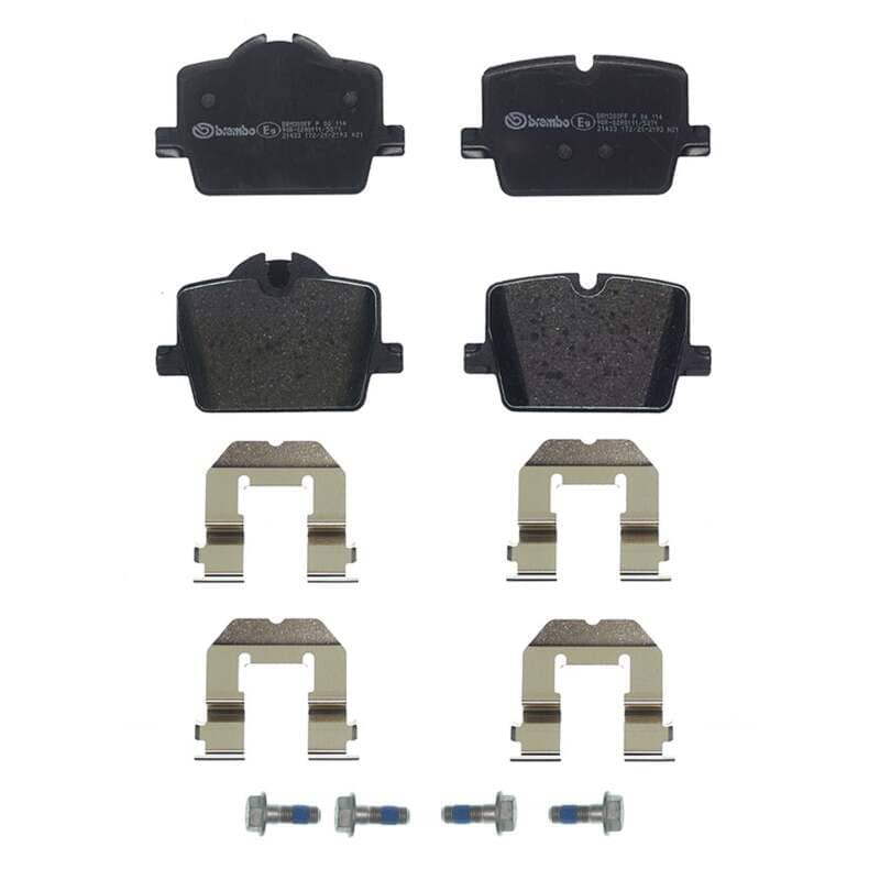 Kies-Motorsports Brembo OE Brembo OE 2022 BMW i4/19-22 Z4/20-22 Toyota GR Supra PRIME Low-Met Brake Pad - Rear