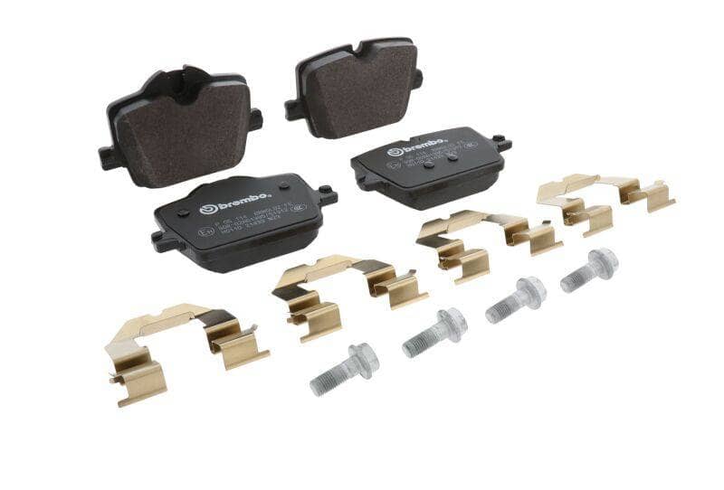 Kies-Motorsports Brembo OE Brembo OE 2022 BMW i4/19-22 Z4/20-22 Toyota GR Supra PRIME Low-Met Brake Pad - Rear