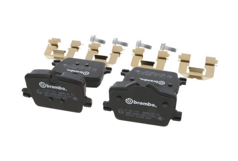 Kies-Motorsports Brembo OE Brembo OE 2022 BMW i4/19-22 Z4/20-22 Toyota GR Supra PRIME Low-Met Brake Pad - Rear