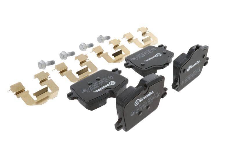 Kies-Motorsports Brembo OE Brembo OE 2022 BMW i4/19-22 Z4/20-22 Toyota GR Supra PRIME Low-Met Brake Pad - Rear