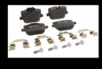 Kies-Motorsports Brembo OE Brembo OE 2022 BMW i4/19-22 Z4/20-22 Toyota GR Supra PRIME Low-Met Brake Pad - Rear