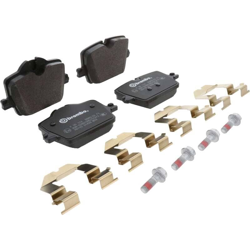 Kies-Motorsports Brembo OE Brembo OE 2022 BMW i4/19-22 Z4/20-22 Toyota GR Supra PRIME Low-Met Brake Pad - Rear