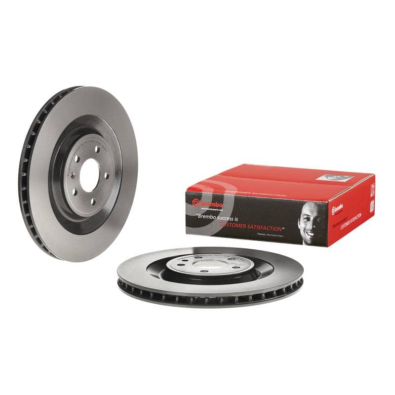 Kies-Motorsports Brembo OE Brembo OE Porsche Macan 2015-2018 UV Coated Brake Disc - Rear