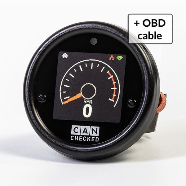 Kies-Motorsports CANchecked CAN CHECKED MFD15 Gen2 Incl OBD2 Cable Display Universal Main image