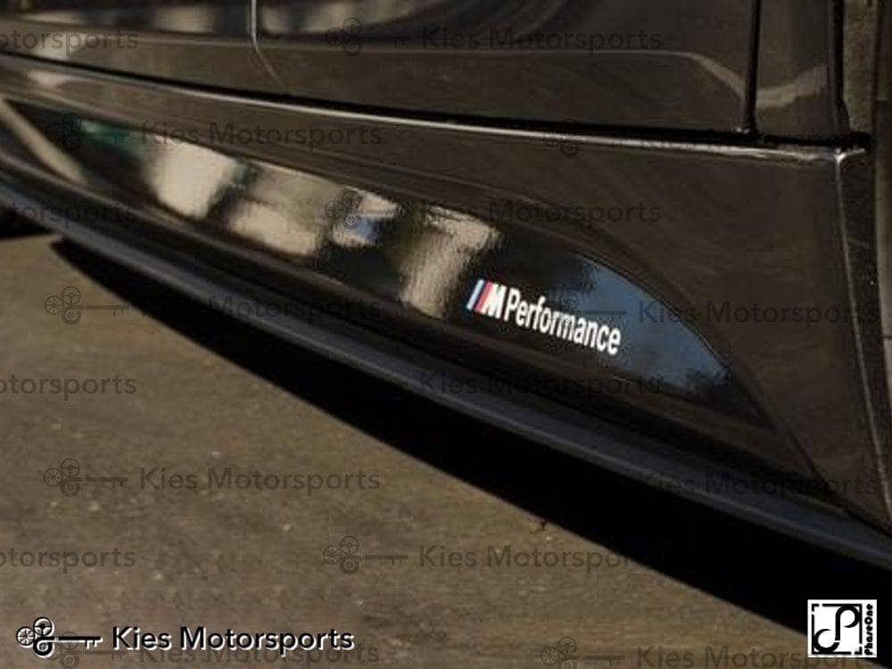 Kies-Motorsports Clearance OPEN BOX - 2012-2018 BMW 3 Series (F30 / F31) M Performance Style Side Skirt Extensions