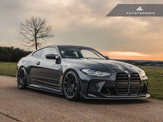 Kies-Motorsports Clearance OPEN BOX - AutoTecknic Dry Carbon Competition Sport Front Aero Lip - G80 M3 | G82/ G83 M4 (LIKE NEW)