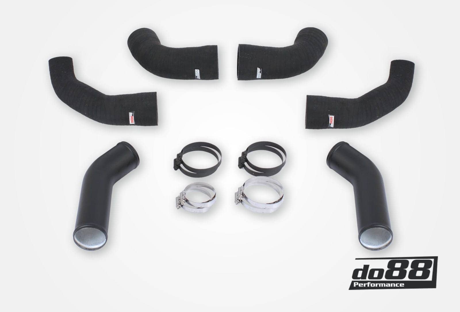 Kies-Motorsports Clearance OPEN BOX - Do88 Porsche 911 Turbo / Carrera (992) intercooler pipe kit, For OEM Location Intercoolers Main image
