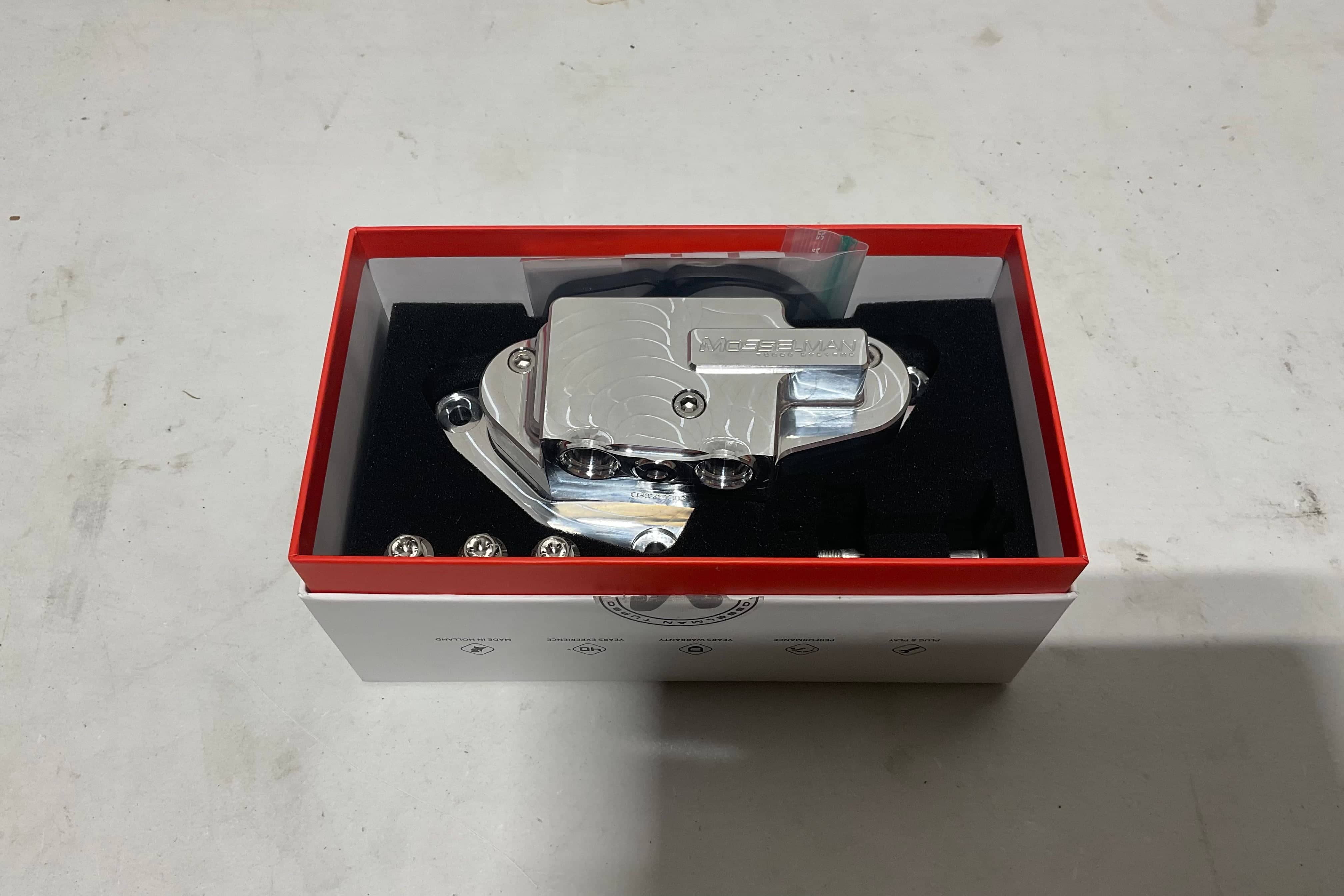 Kies-Motorsports Clearance OPEN BOX - Mosselman Thermostat S55 (Silver) - Installed
