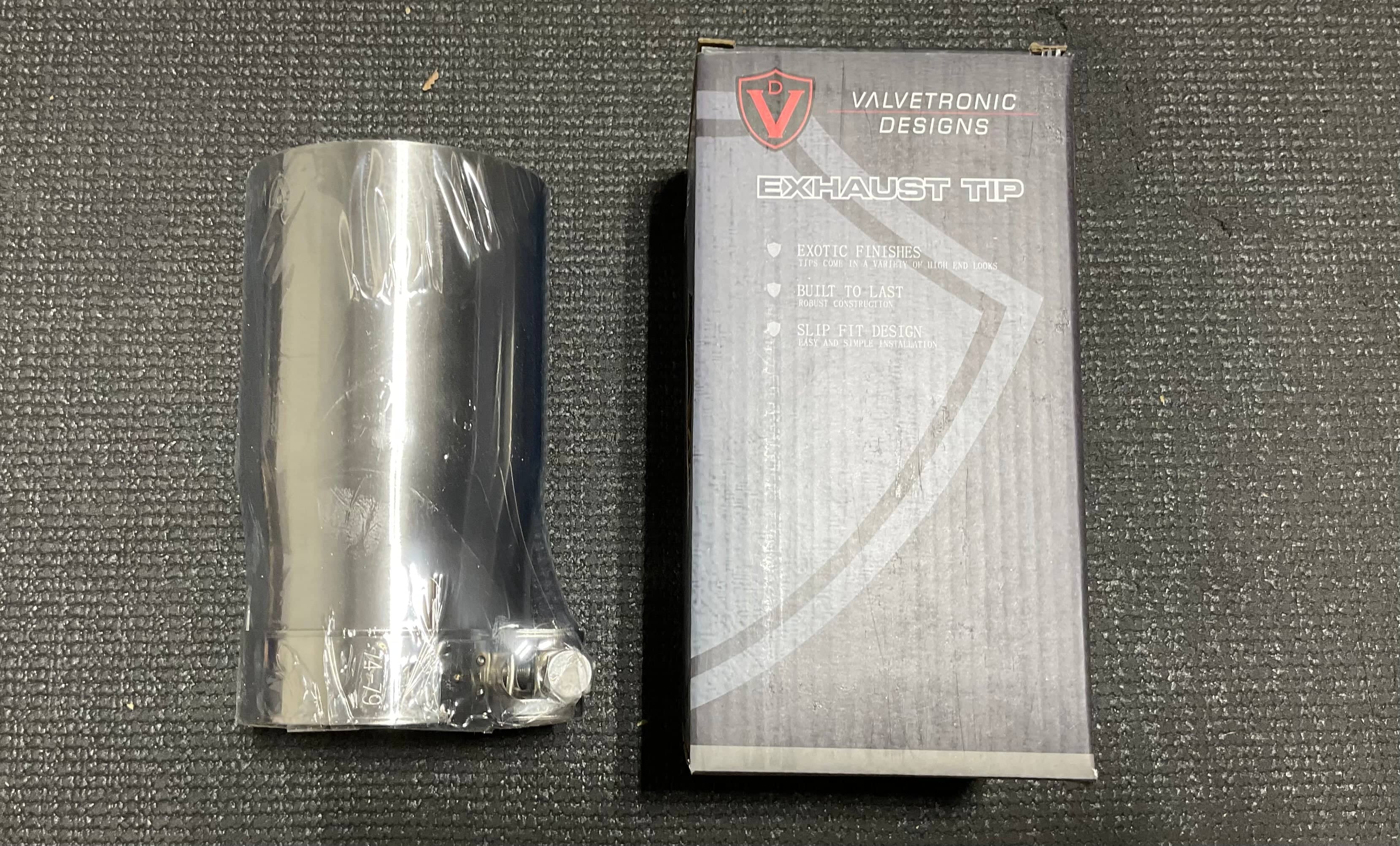 Kies-Motorsports Clearance OPEN BOX - Valvetronic Designs Exhaust Tips (Set of 4) - Inlet Size 3.0/76MM Main image