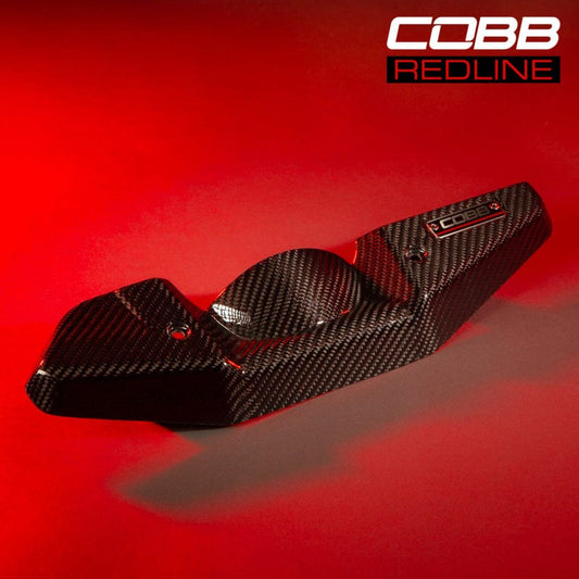 Kies-Motorsports COBB Cobb 08-20 Subaru STI/08-14 Subaru WRX Redline Carbon Fiber Alternator Cover - Gloss Finish