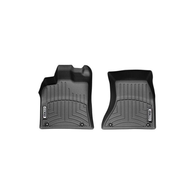 Kies-Motorsports COBB COBB 15-17 Porsche Macan S / Turbo / GTS Front and Rear FloorLiner by WeatherTech - Black