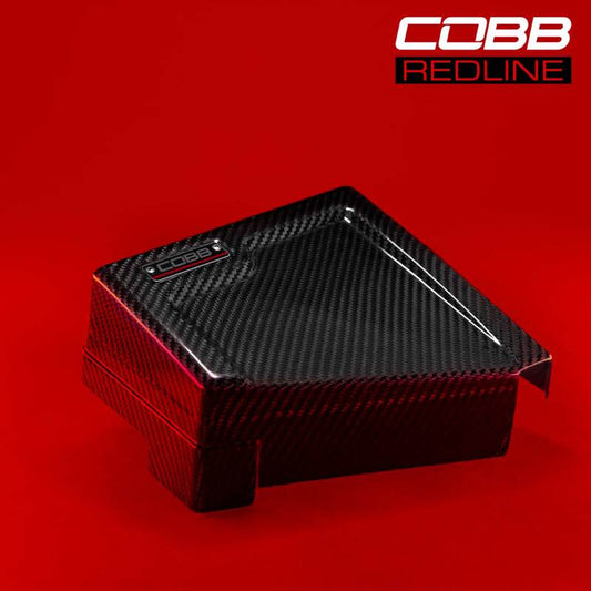 Kies-Motorsports COBB Cobb 22-23 Subaru WRX Redline Carbon Fiber Fuse Cover (Driver Side)