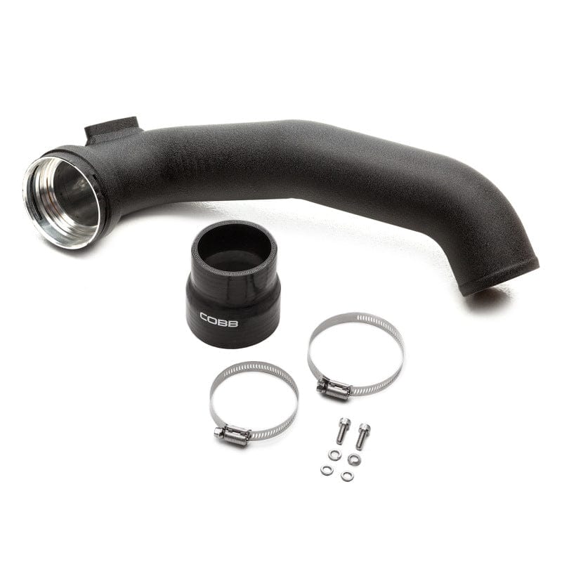 Kies-Motorsports COBB Cobb BMW N55 Charge Pipe - Wrinkle Black Main image