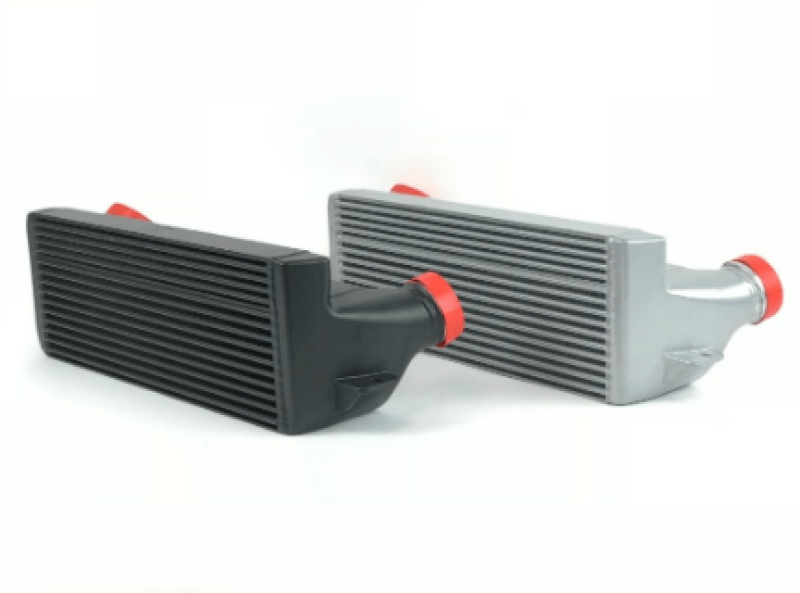 Kies-Motorsports CSF CSF 04-13 BMW 335i/xi (E90/E91/E92/E93) High Performance Stepped Core Bar/Plate Intercooler - Black Main image