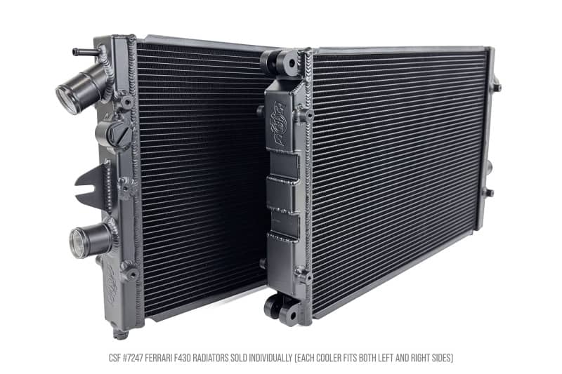 Kies-Motorsports CSF CSF 05-09 Ferrari F430 High Performance All Aluminum Radiator - Left/Right