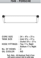Kies-Motorsports CSF CSF 05-11 Porsche Boxster (987) / 05-11 Porsche 911 Carrera (997) Center Radiator