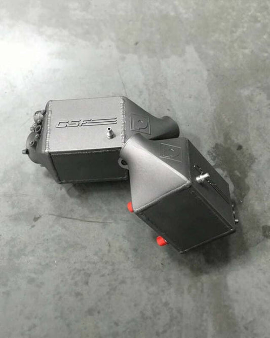 Kies-Motorsports CSF CSF 12-16 BMW M5 (F10) / 12-18 BMW M6 (F06/F12/F13) Twin Charge-Air-Cooler Set - Thermal Grey