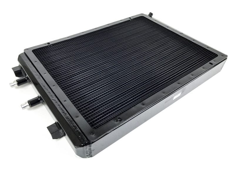Kies-Motorsports CSF CSF 2014+ BMW M3/M4 (F8X) Front Mount Heat Exchanger w/Rock Guard - Black Main image