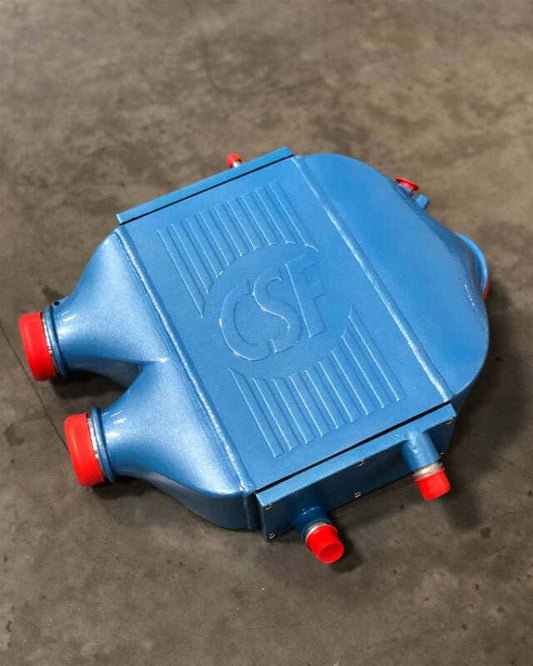 Kies-Motorsports CSF CSF 2014+ BMW M3/M4 (F8X) Top Mount Charge-Air-Cooler - Blue Jeans