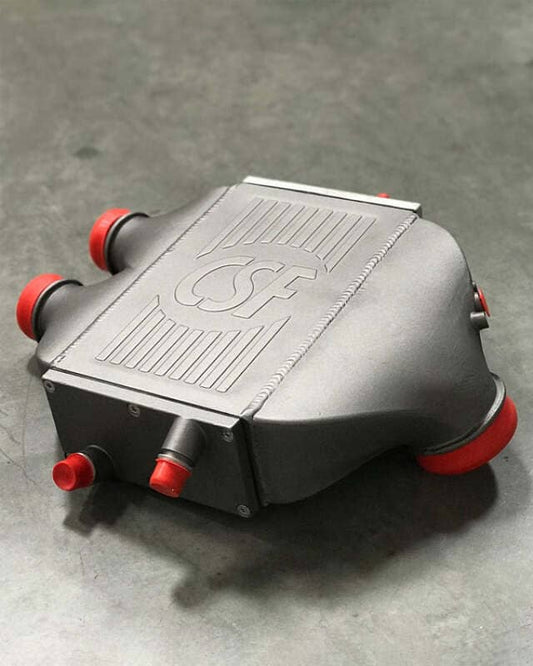 Kies-Motorsports CSF CSF 2014+ BMW M3/M4 (F8X) Top Mount Charge-Air-Cooler - Heat Dispersion Thermal Grey
