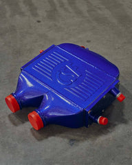 Kies-Motorsports CSF CSF 2014+ BMW M3/M4 (F8X) Top Mount Charge-Air-Cooler - San Marino Blue