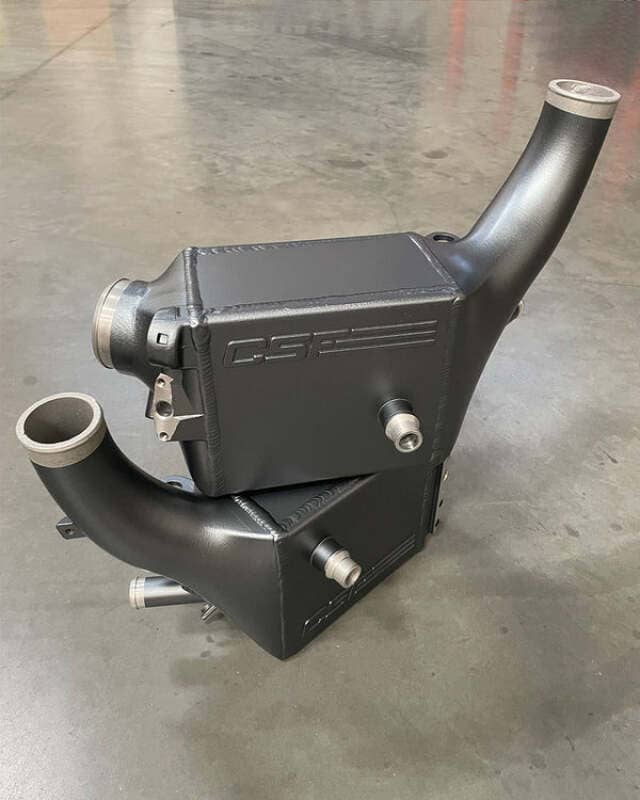Kies-Motorsports CSF CSF 2014+ BMW X5M (F95) / X6M (F96) / XM (G09) Charge-Air-Cooler - Blue Stone Main image
