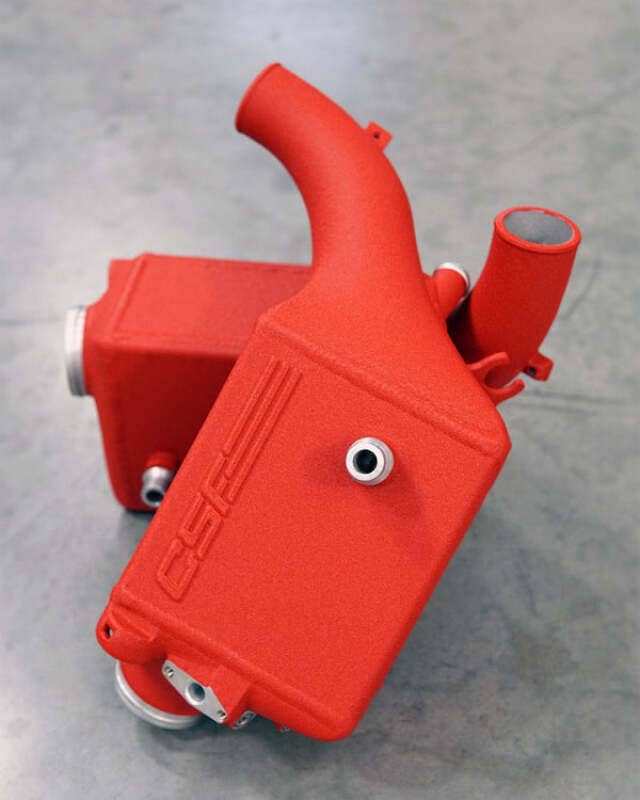 Kies-Motorsports CSF CSF 2014+ BMW X5M (F95) / X6M (F96) / XM (G09) Charge-Air-Cooler - Crinkle Red Main image