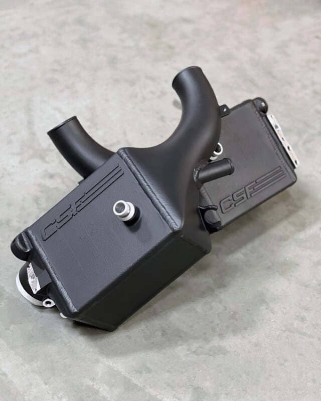 Kies-Motorsports CSF CSF 2014+ BMW X5M (F95) / X6M (F96) / XM (G09) Charge-Air-Cooler - Heat Dispersion Thermal Black Main image