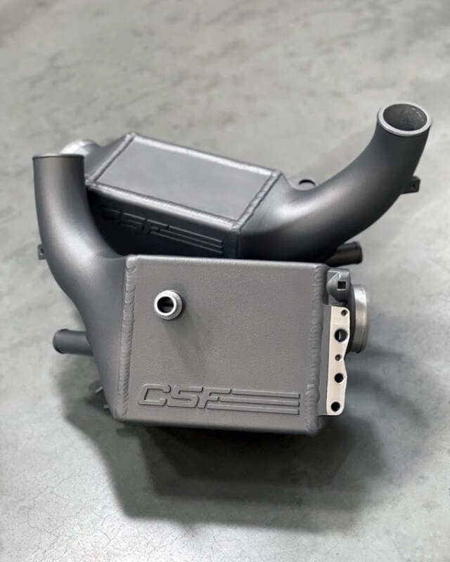 Kies-Motorsports CSF CSF 2014+ BMW X5M (F95) / X6M (F96) / XM (G09) Charge-Air-Cooler - Heat Dispersion Thermal Grey Main image