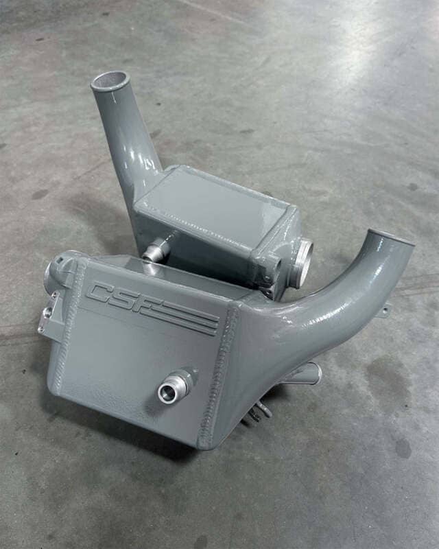 Kies-Motorsports CSF CSF 2014+ BMW X5M (F95) / X6M (F96) / XM (G09) Charge-Air-Cooler - Nardo Grey Main image
